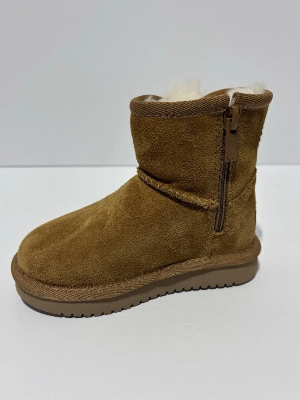 Koolaburra Toddlers’ Victoria Mini Chestnut Boots, Girls’ Size 6 M